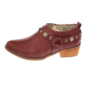 Zapato Burdeo Wings Art. 5wk17871burgundy