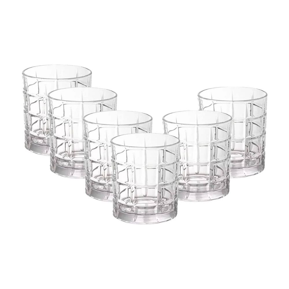 Set De 6 Vasos Bajos 350cc Modelo Glasglow Jugos Bebidas image number 1.0