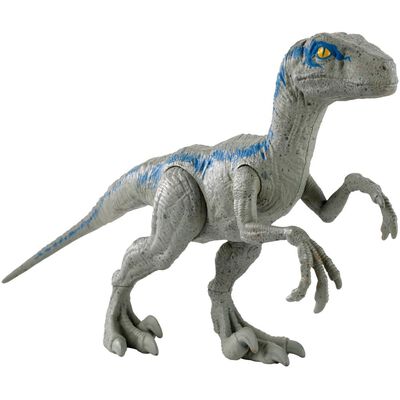 Figura De Película Jurassic World Velociraptor Blue, Dinosaurio De 12"