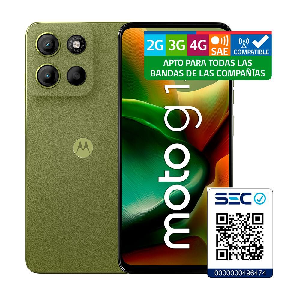 Smartphone Motorola Moto G15 / 128 GB / Verde / Liberado image number 7.0