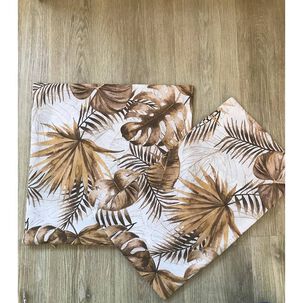 Set De 2 Fundas Combinadas 45x45cm Y 30x50cm