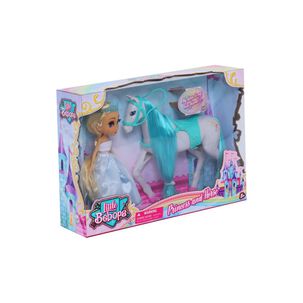 Muñeca Little Bebops 10 Inch Con Caballo Happy Line