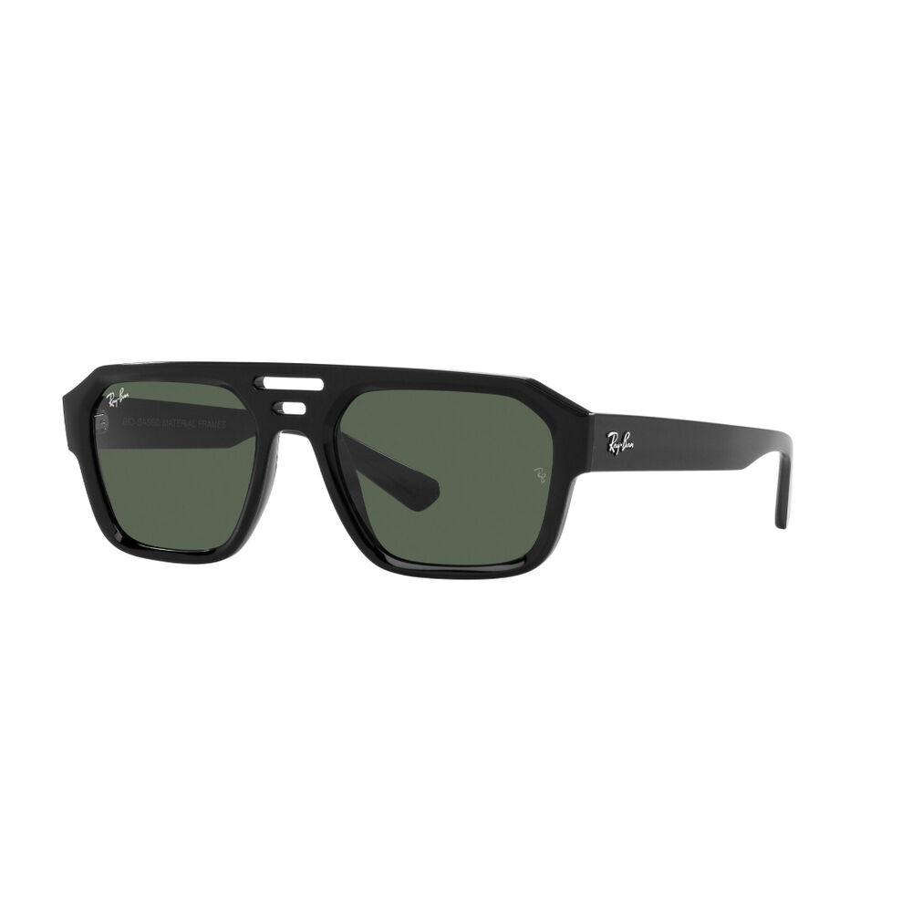 Lentes De Sol Corrigan Black Bio-based Sustentable Ray-ban image number 1.0
