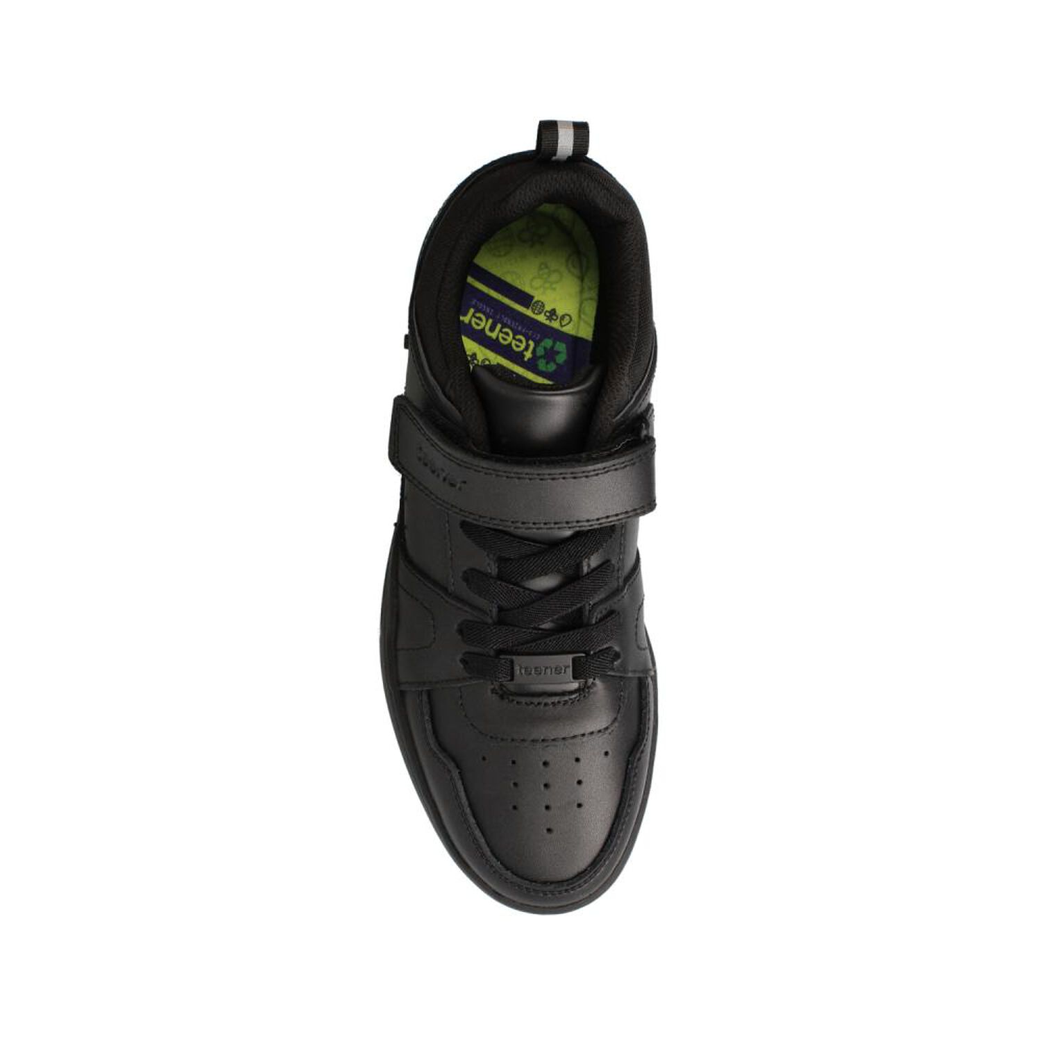 Zapatilla Escolar Ni&ntilde;o Teener Newton Negro image number 3.0