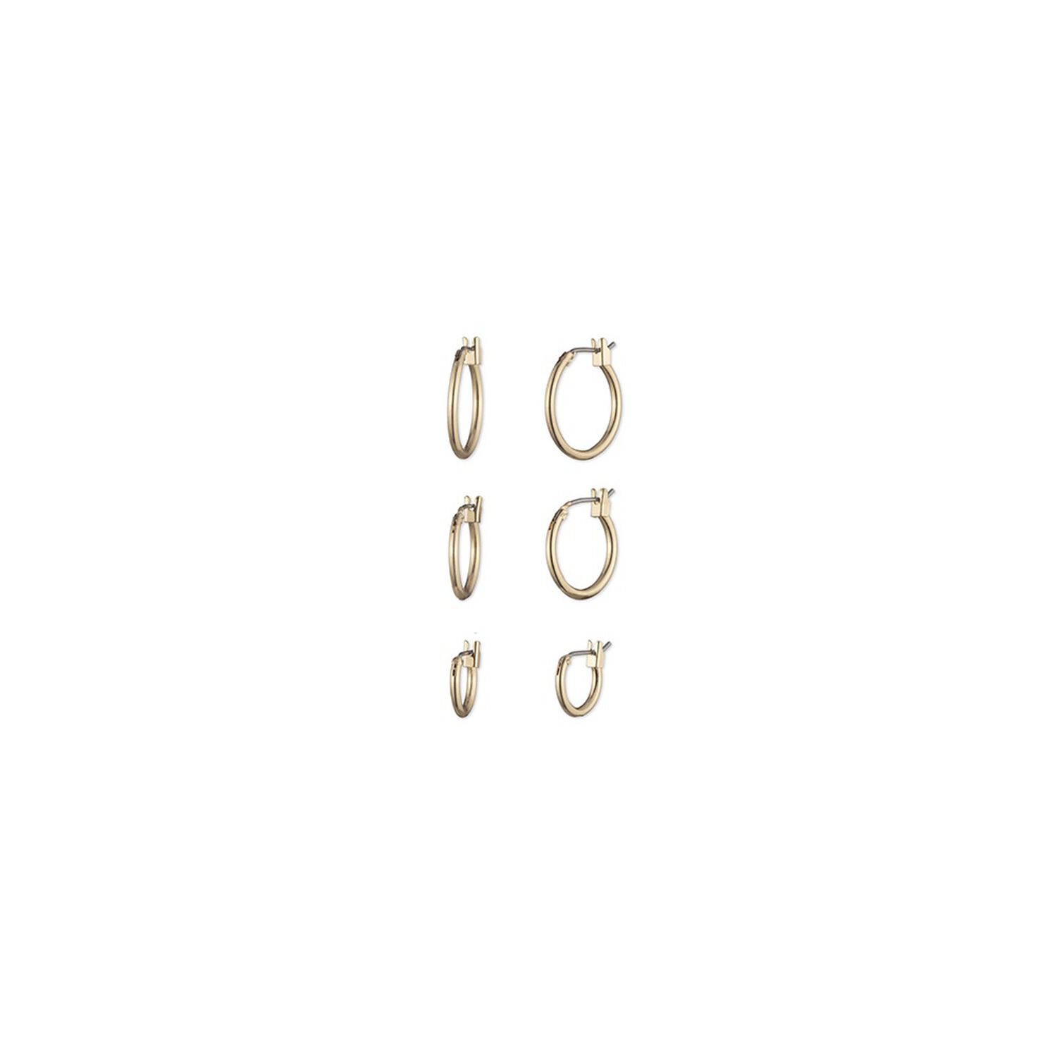 Set De Aros Mujer Anne Klein B&aacute;sicos Dorado image number 1.0