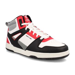 Zapatilla Hombre North Star Hem Blanco-rojo