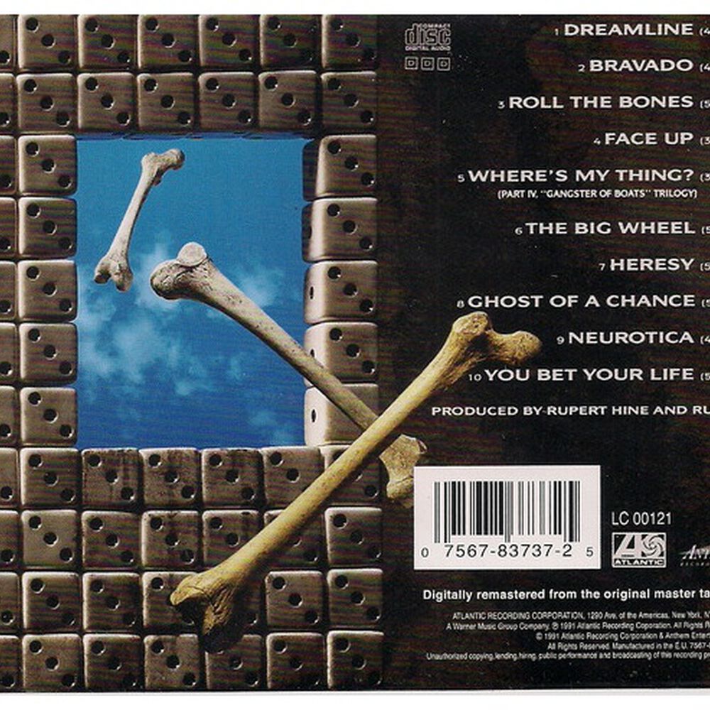 Rush - Roll The Bones | Cd image number 1.0
