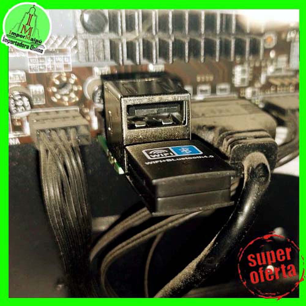 Adaptador Antena Wifi Y Bluetooth 600 Mbs Modem Para Pc O Notebook Tarjeta De Red Inalambrico Usb image number 3.0