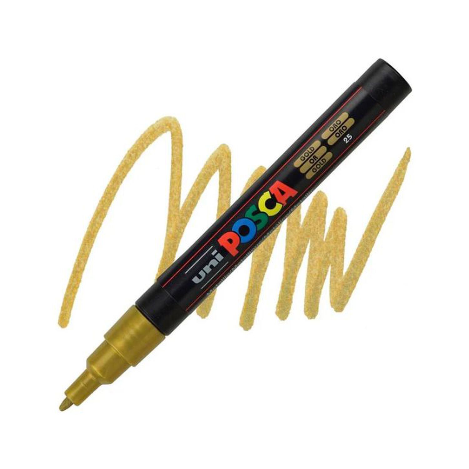 Marcador Acr&iacute;lico Dorado 3m Posca image number 0.0