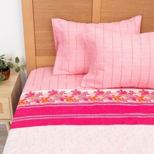 Sabana Estampada 144 Hilos Mashini 2 Plazas Tucan