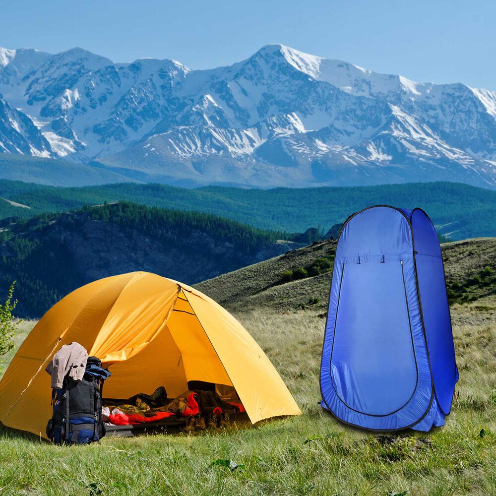 Vestidor De Camping Azul image number 5.0