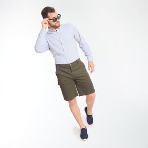 Camisa Lino Manga Larga Hombre Peroe