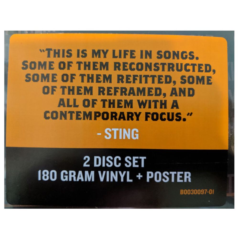 Sting - My Songs (2lp)(with Poster) | Vinilo image number 2.0