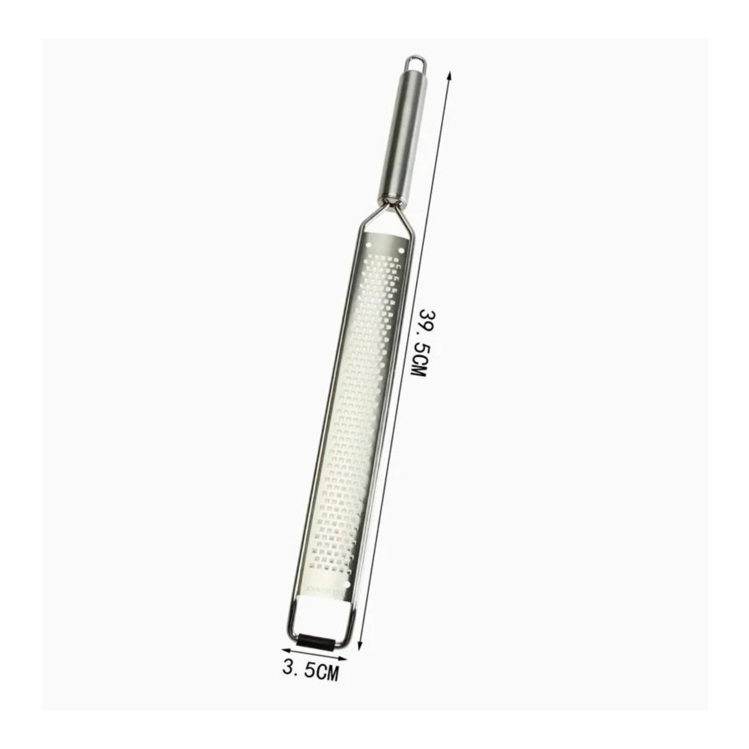 Rallador Profesional De Cocina Alargado 40cm Acero Hogar image number 1.0