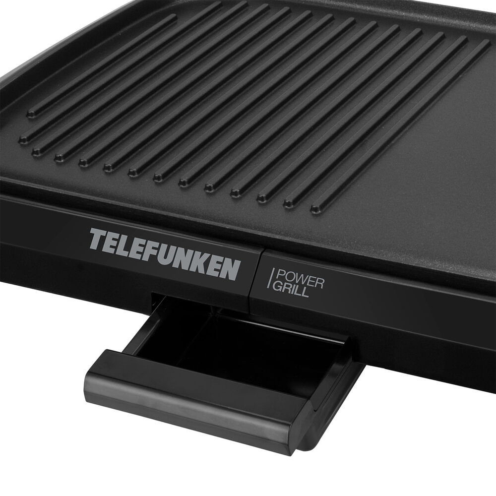 Parrilla Eléctrica Con Tapa Telefunken Power Grill image number 3.0