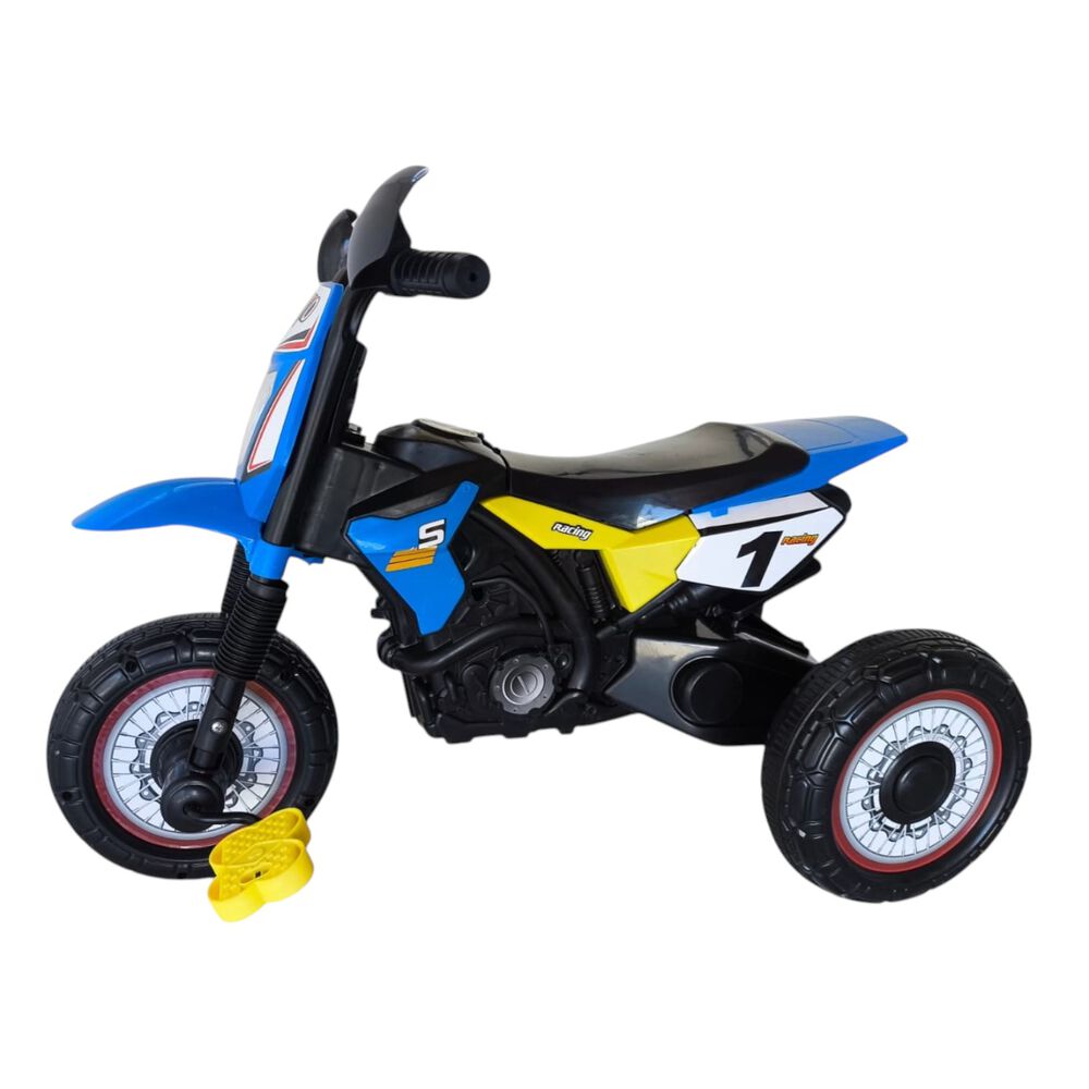 Triciclo Infantil Tipo Moto 3 Ruedas Azul image number 3.0