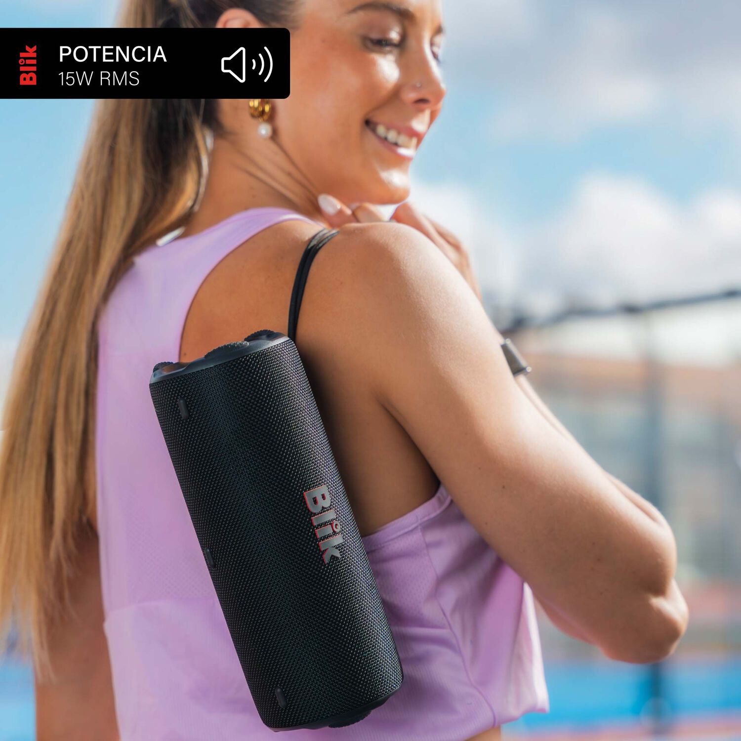 Parlante Bluetooth Blik Livepro-blk image number 2.0