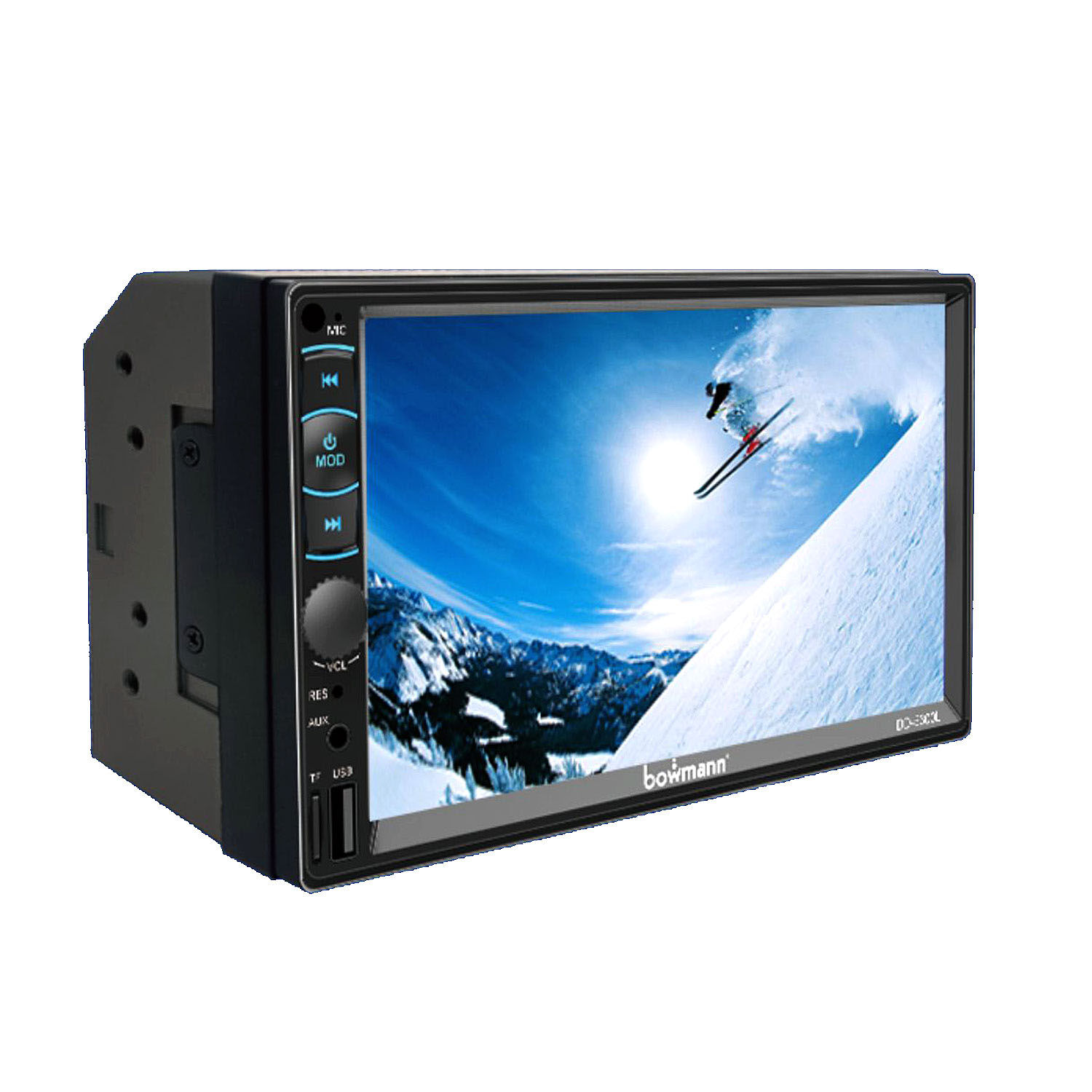 Radio Auto 2 Din Bowmann Mirrorlink Touch Hd De 7'' Dd-5300l Negro image number 0.0
