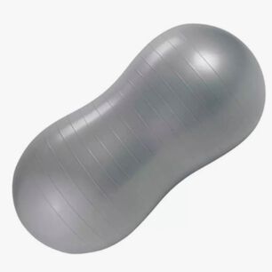 Bal&oacute;n Ovalado Pilates Yoga Gris