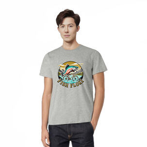 Polera Algodón Fish Floki Sport