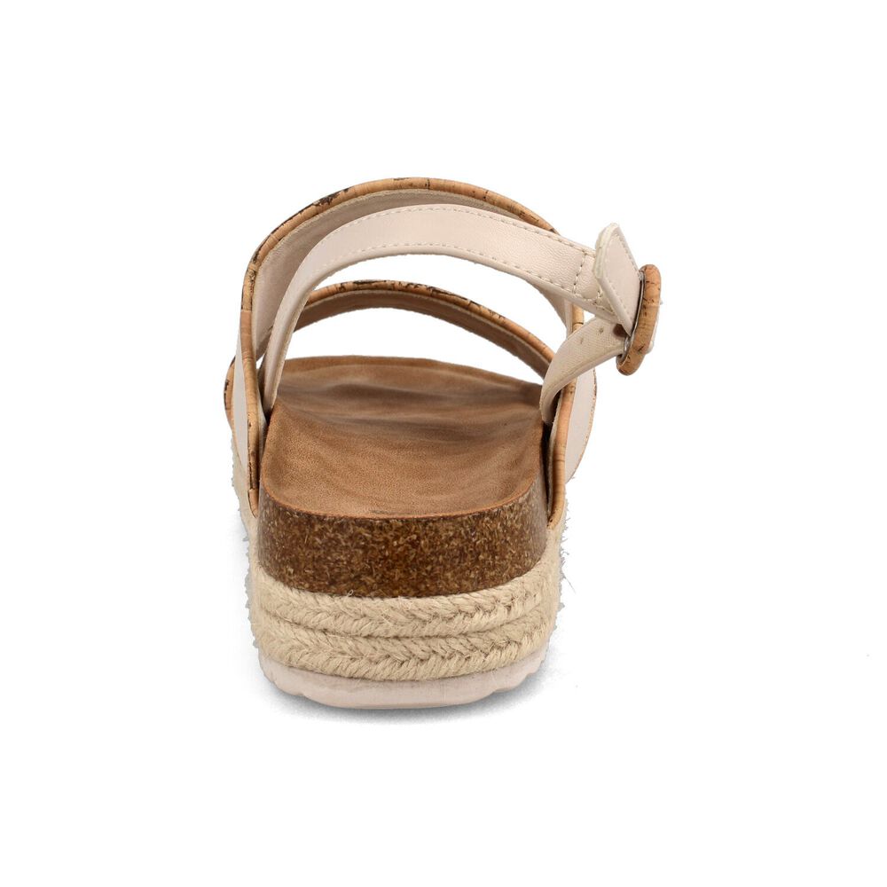 Sandalia Mujer Bata Saya Blanco image number 2.0