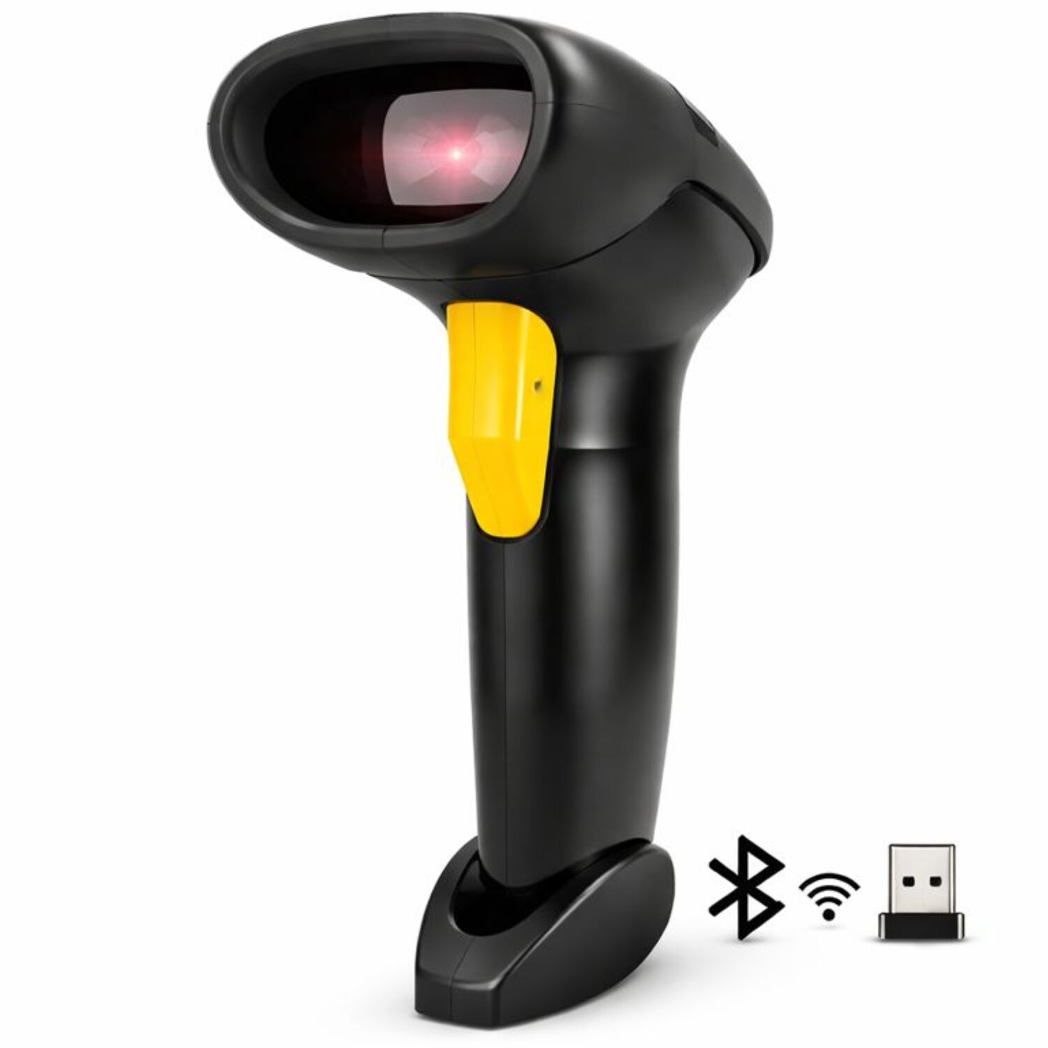 Lector C&oacute;digo Barras Inal&aacute;mbrico Bscbt8 2.4g Bluetooth Ccd image number 1.0