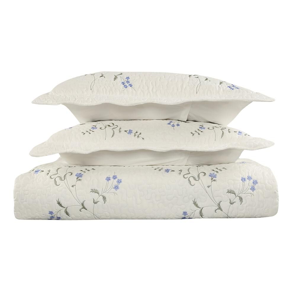 Quilt Andes Bordado Toronto Azul image number 2.0