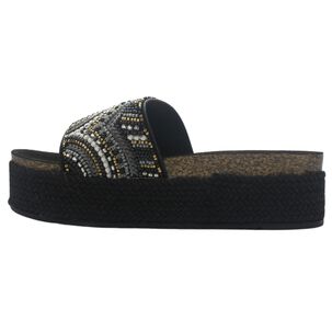 Sandalia Mujer Casual Negro Chalada Stork-11