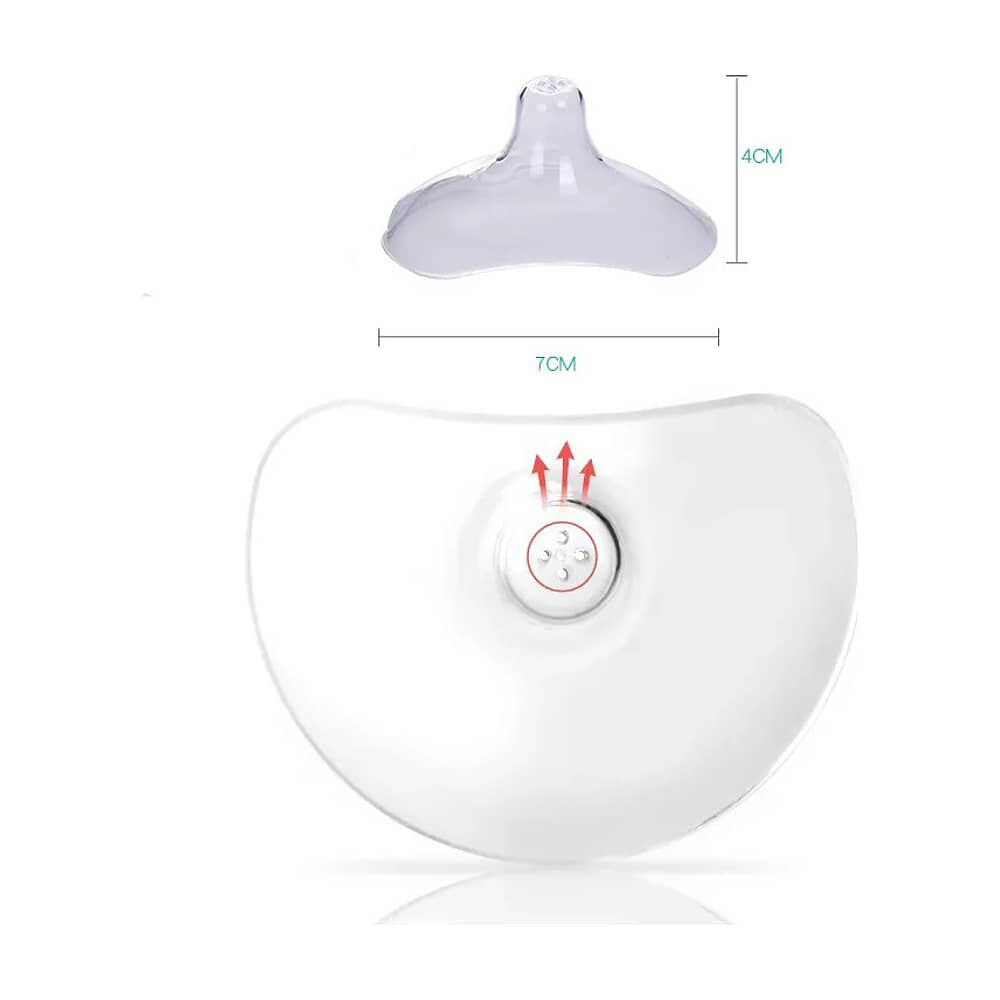 Protector De Pezon Silicona Pezonera Lactancia Materna image number 3.0