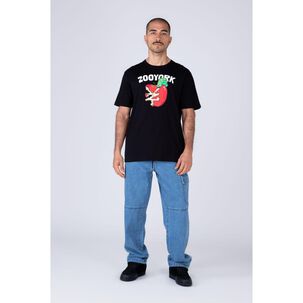 Polera Manga Corta Cuello Redondo Hombre Zoo York