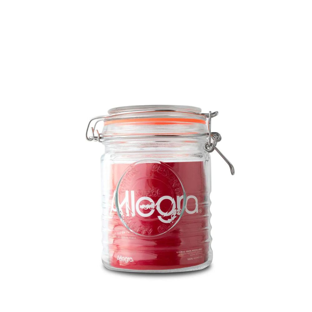 Frasco Tapa Vidrio 750ml Contenedor Multiuso Allegra image number 0.0