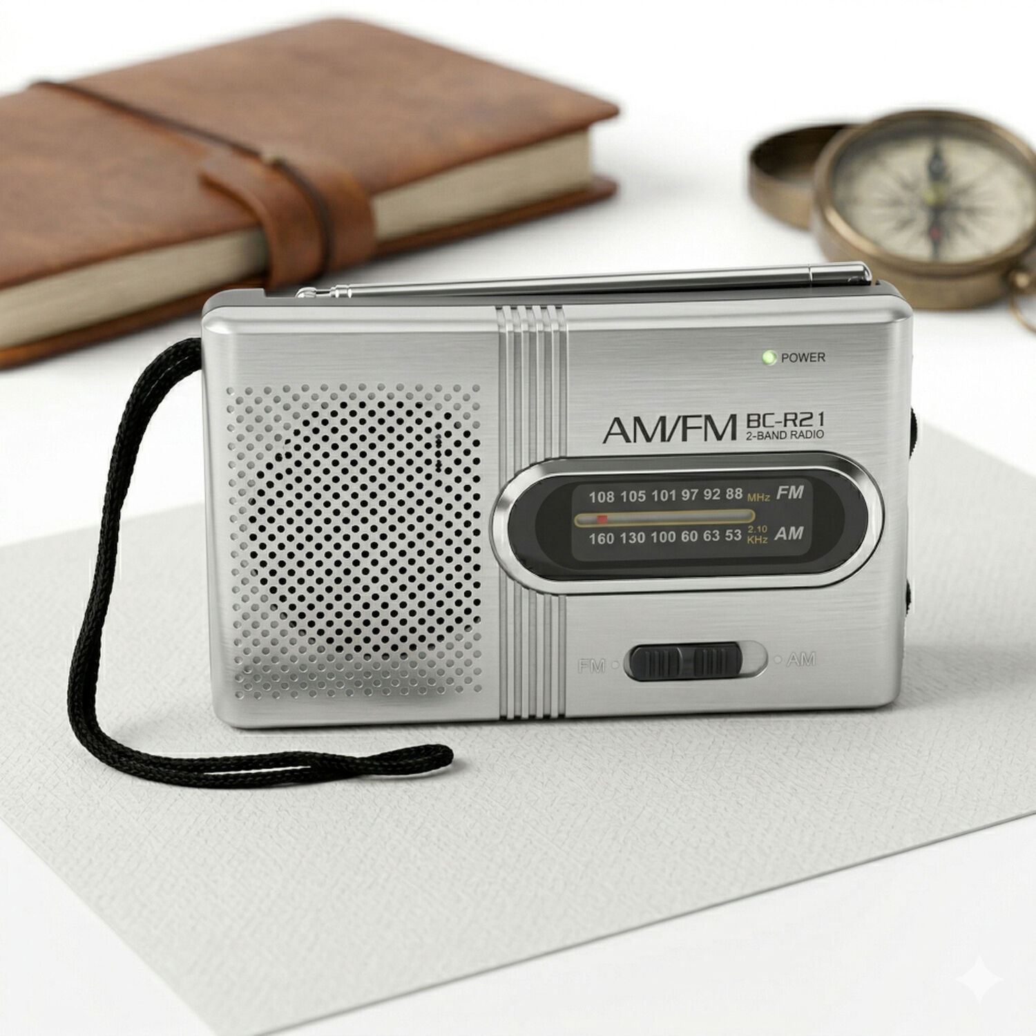 Mini Radio Port&aacute;til Fm Am Bc-r21 image number 5.0
