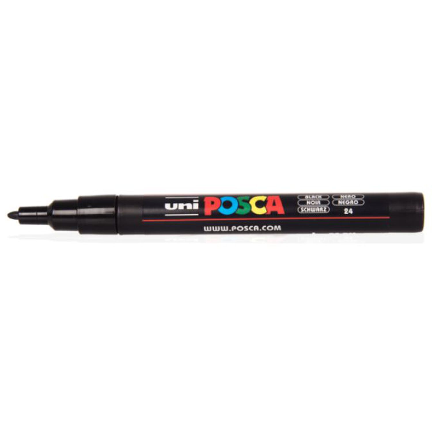 Marcador Acr&iacute;lico Negro 3m Posca image number 1.0