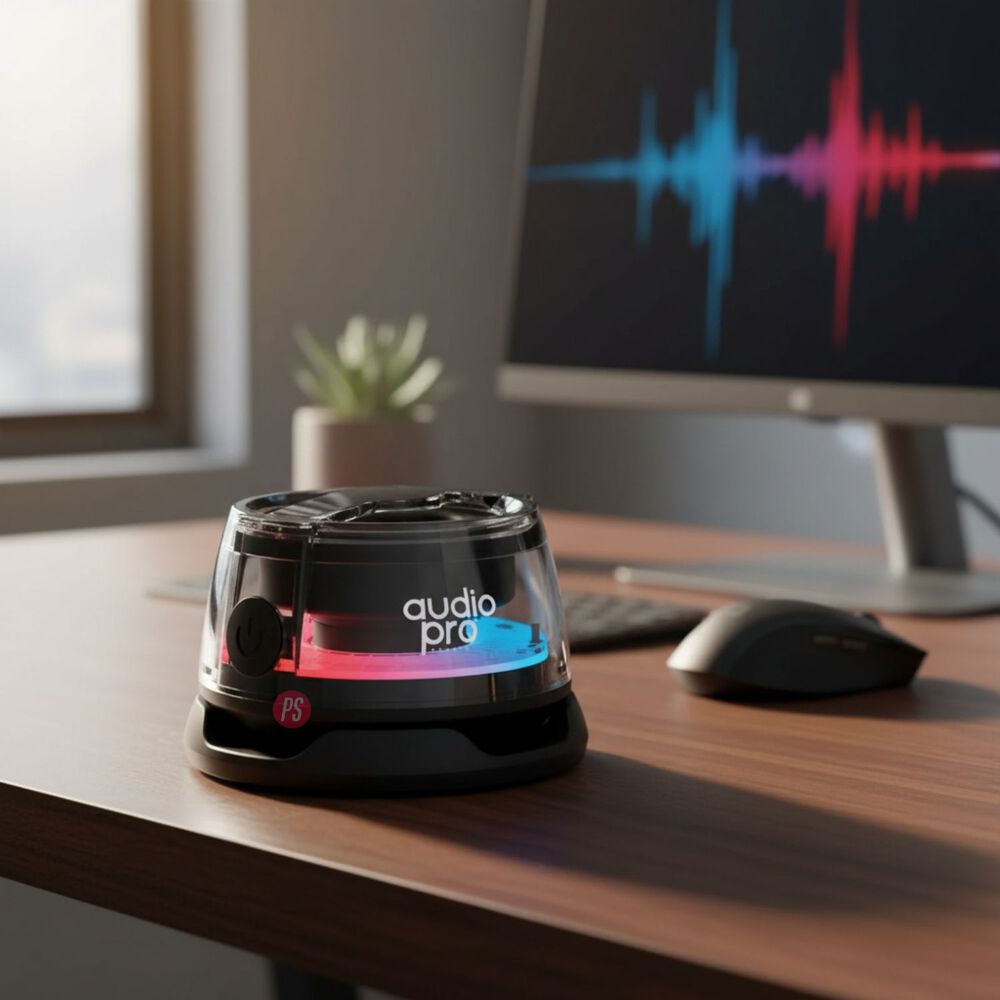 Parlante Mini Rgb 5w Magnetico Recargable Usb-c Colores - Ps image number 1.0