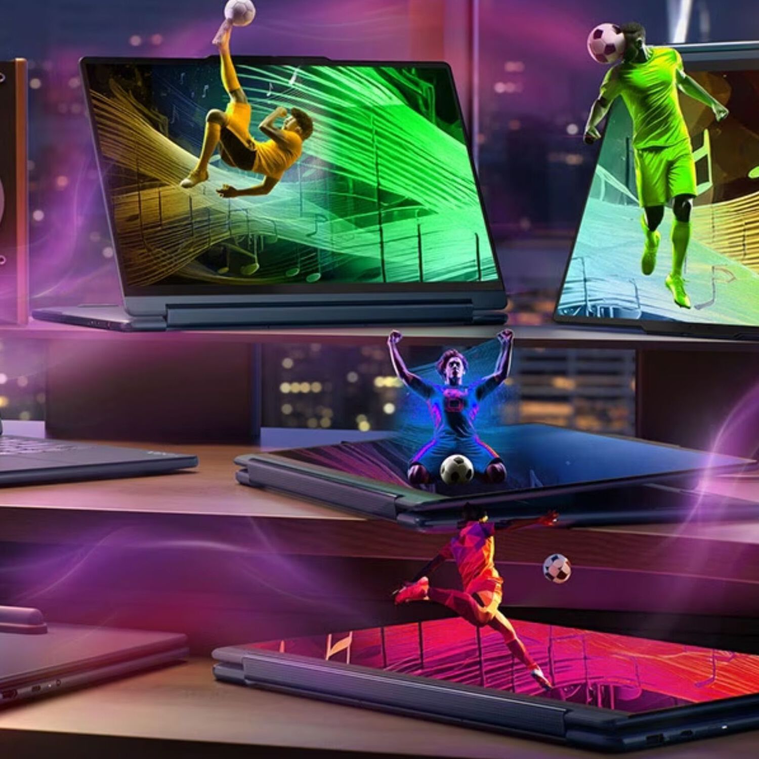 Notebook Lenovo Yoga 9i 2 En 1 Intel Core Ultra 7 32gb Ram 1tb Ssd Aura 14" image number 5.0