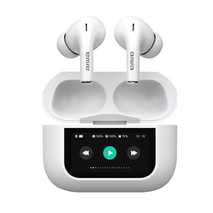 Aud&iacute;fonos Aiwa In Ear Pantalla T&aacute;ctil Bluetooth Aw-twsgprowh