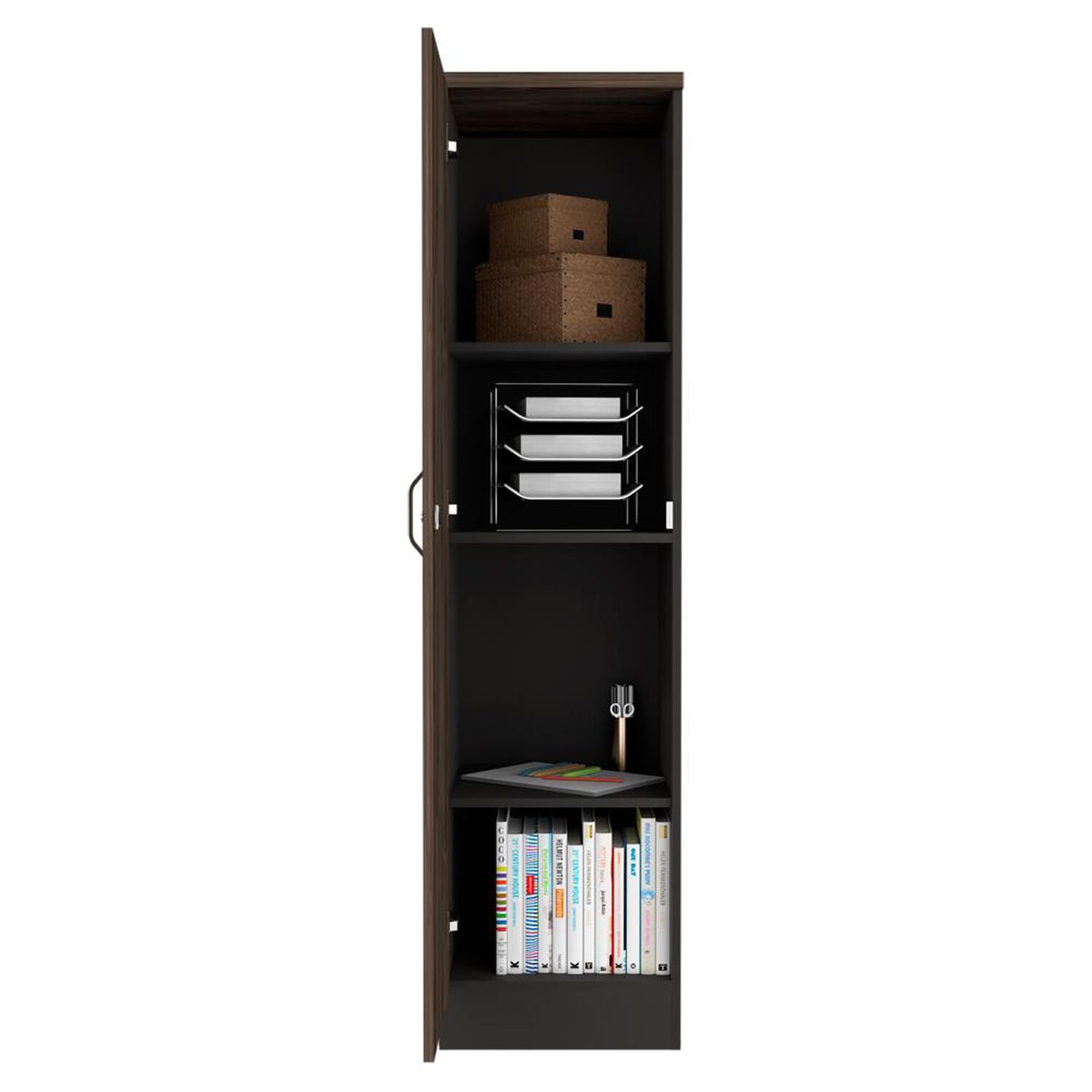 Librero Tuhome Almacenamiento Home Office / 1 Puerta(s), 1 Puerta image number 2.0