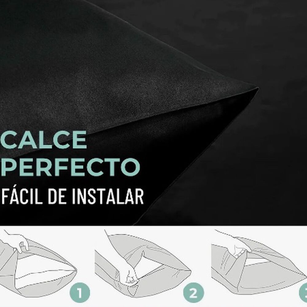 Funda Almohada Satin 76x50 Cm image number 2.0