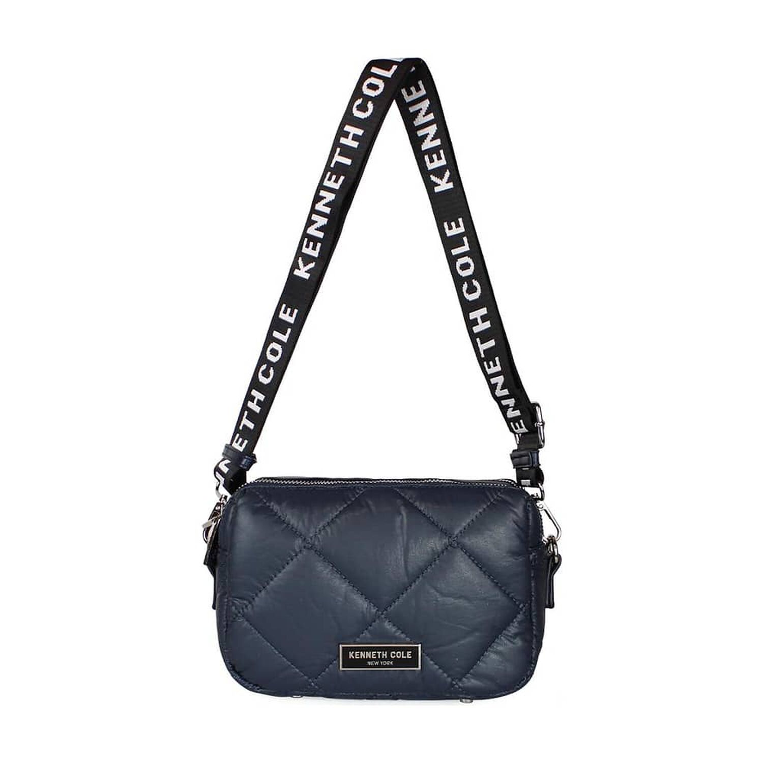 Cartera Acolchada Peyton Azul Kenneth Cole image number 0.0