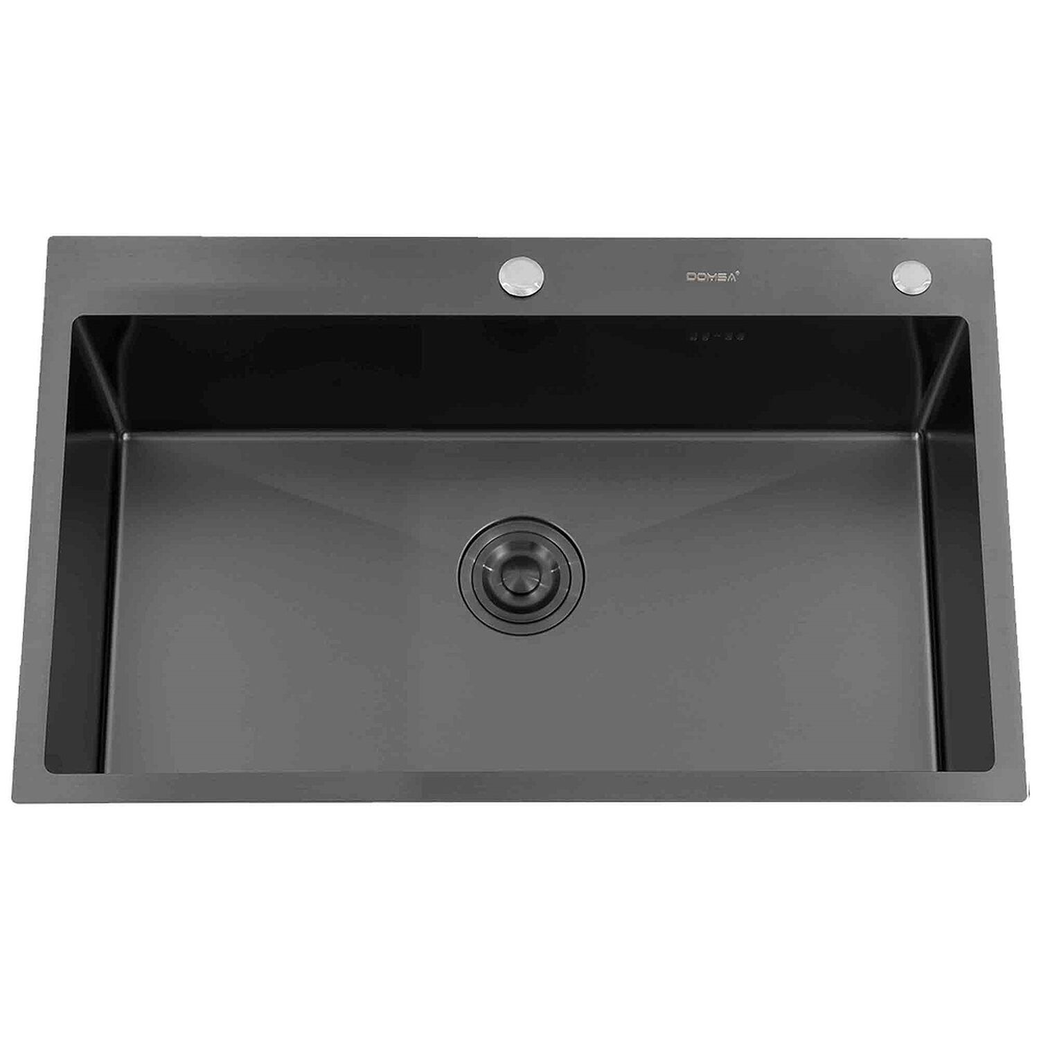 Lavaplatos Deluxe Sobre Cubierta Domsa Mds8050a-black Con/l 80x50x21cm (incluye Accesorios) image number 0.0