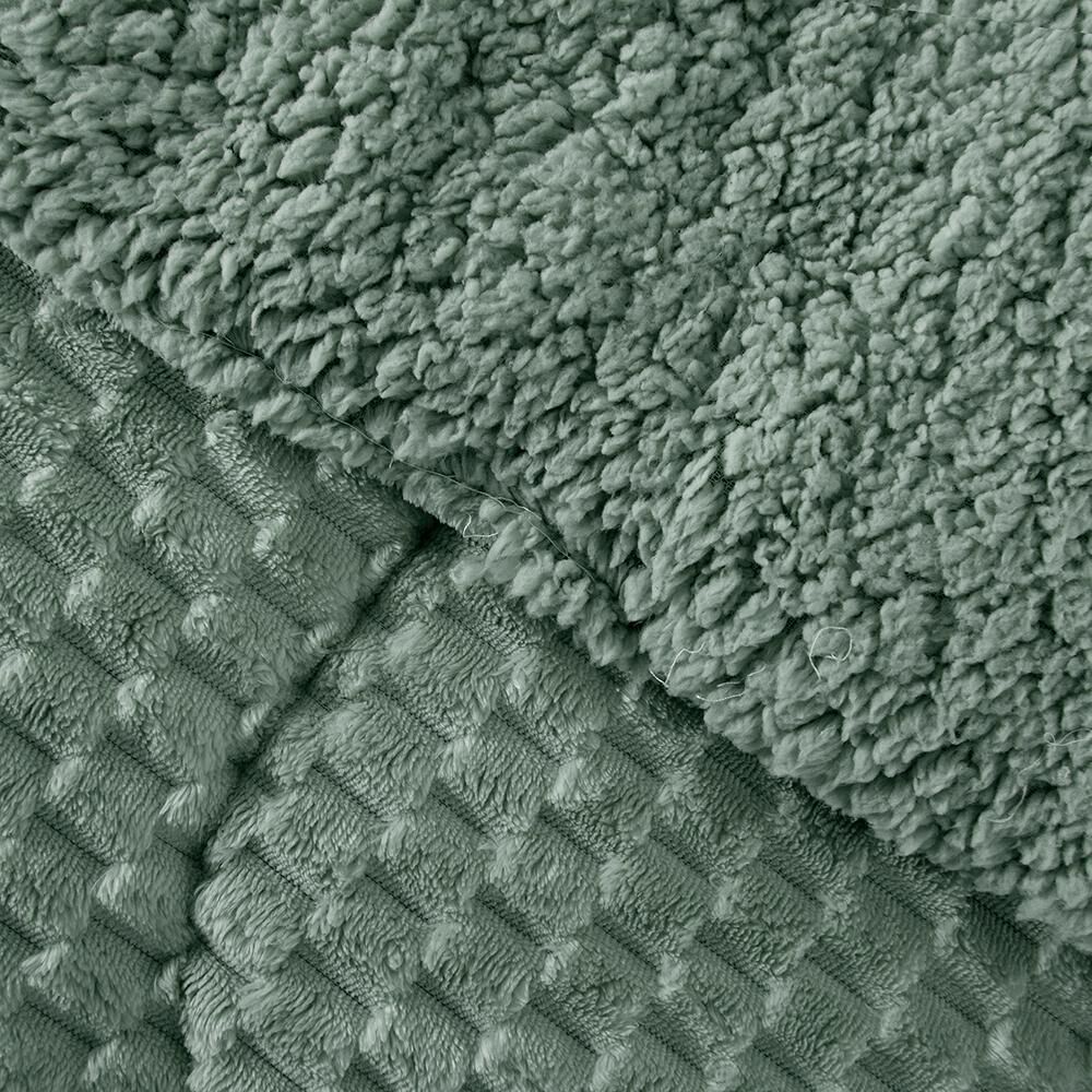 Plum&oacute;n Sherpa Mashini Flannel / 2 Plazas image number 1.0