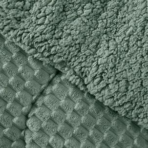 Plum&oacute;n Sherpa Mashini Flannel / 2 Plazas