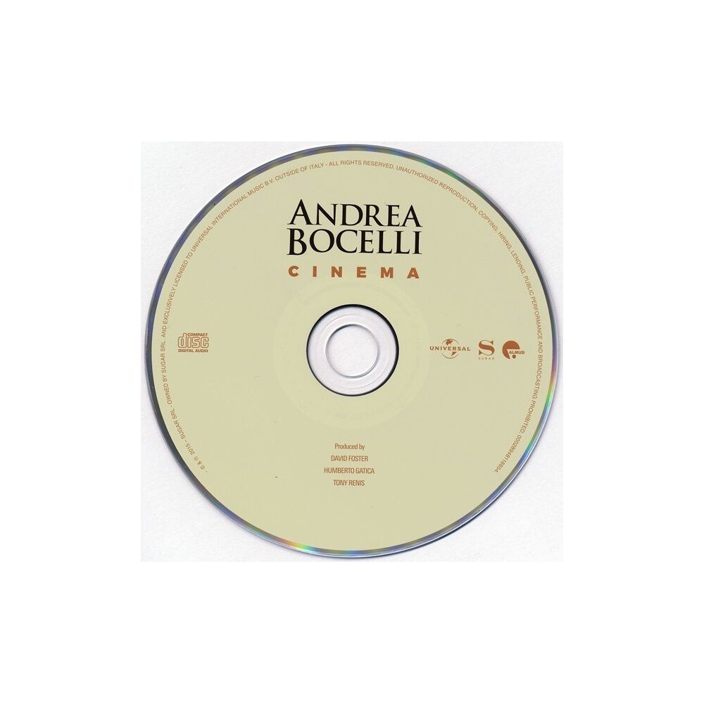Andrea Bocelli - Cinema | Cd image number 2.0