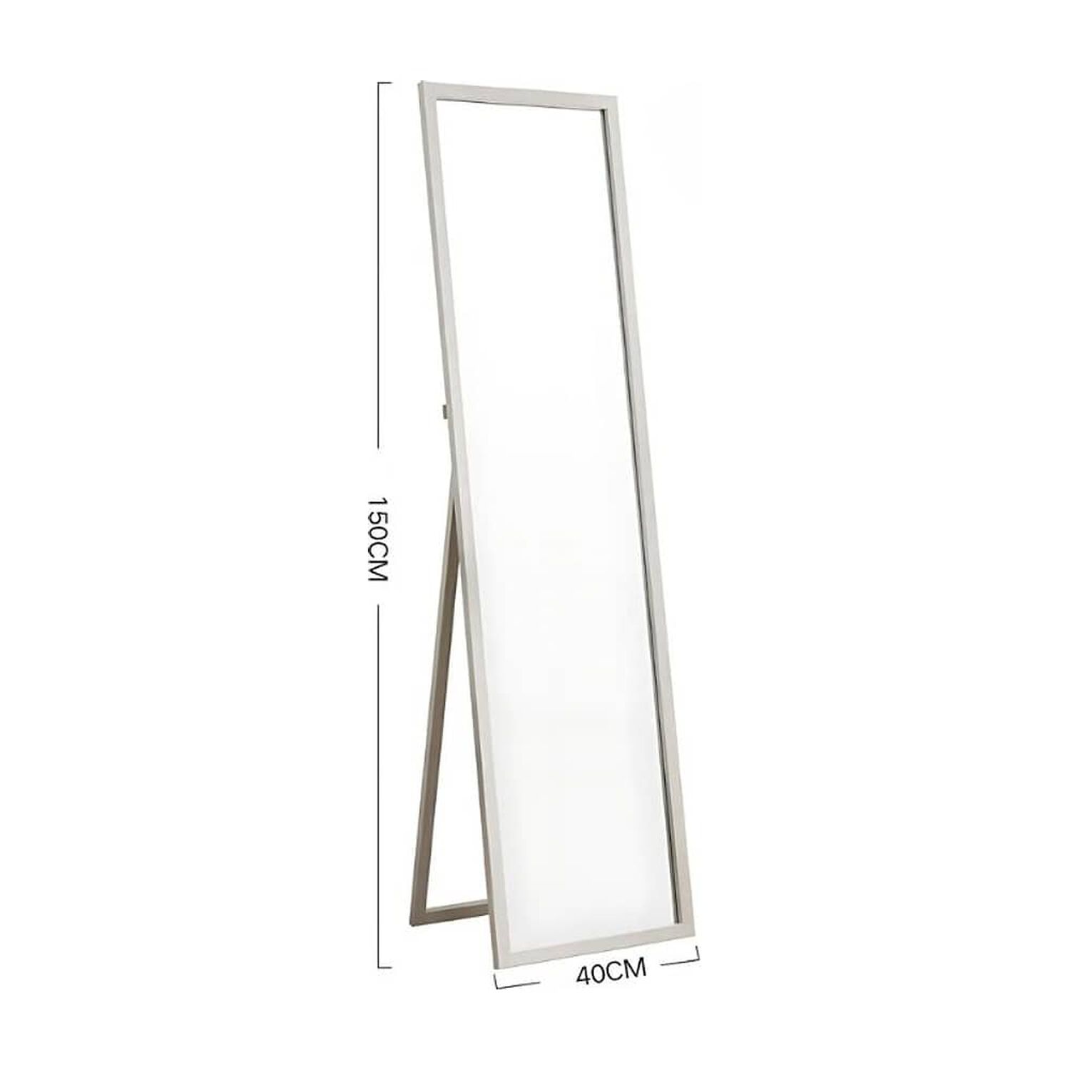 Espejo Cuerpo Entero 150x40cm Base Plegable Estilo Japones image number 1.0