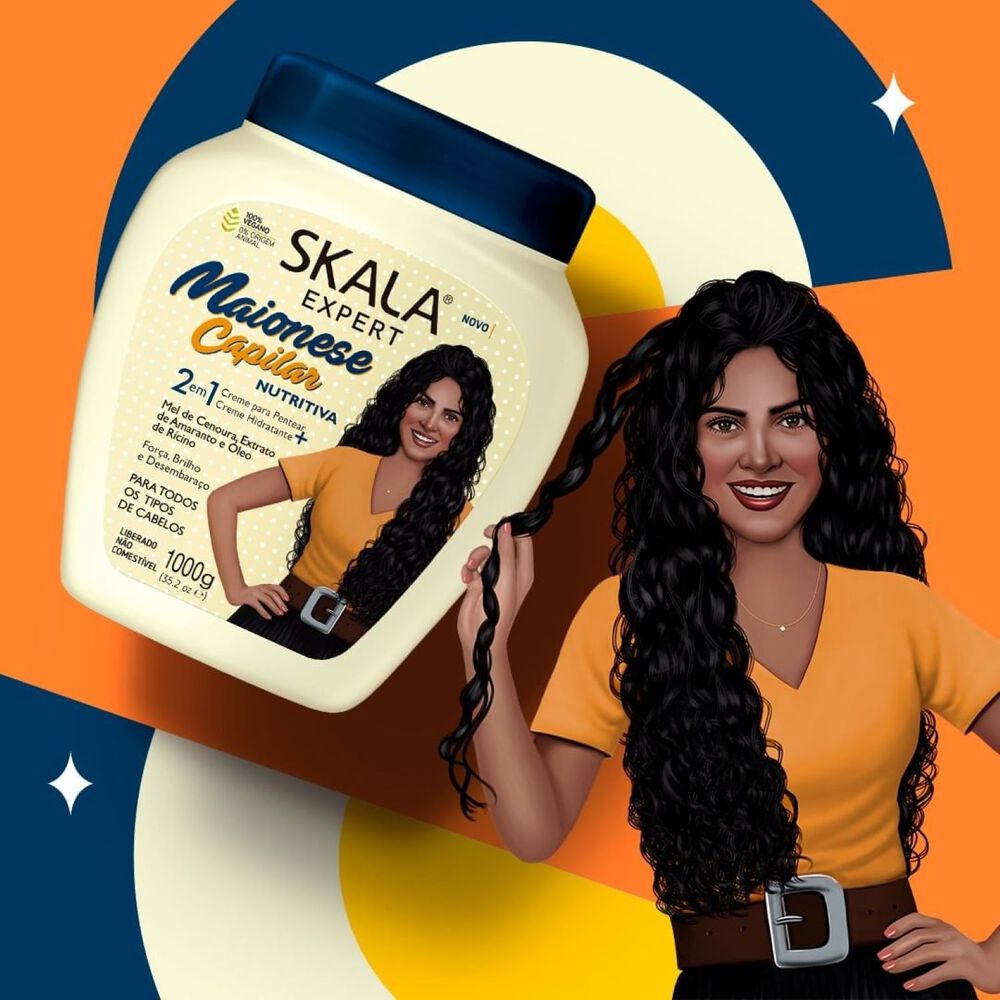 Mascara Maionesa Capilar Nutritiva 2en1 Expert Skala 1kg image number 4.0