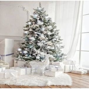 Arbol De Navidad Nevado 210 Cm Modelo Bavaria Pvc/pe