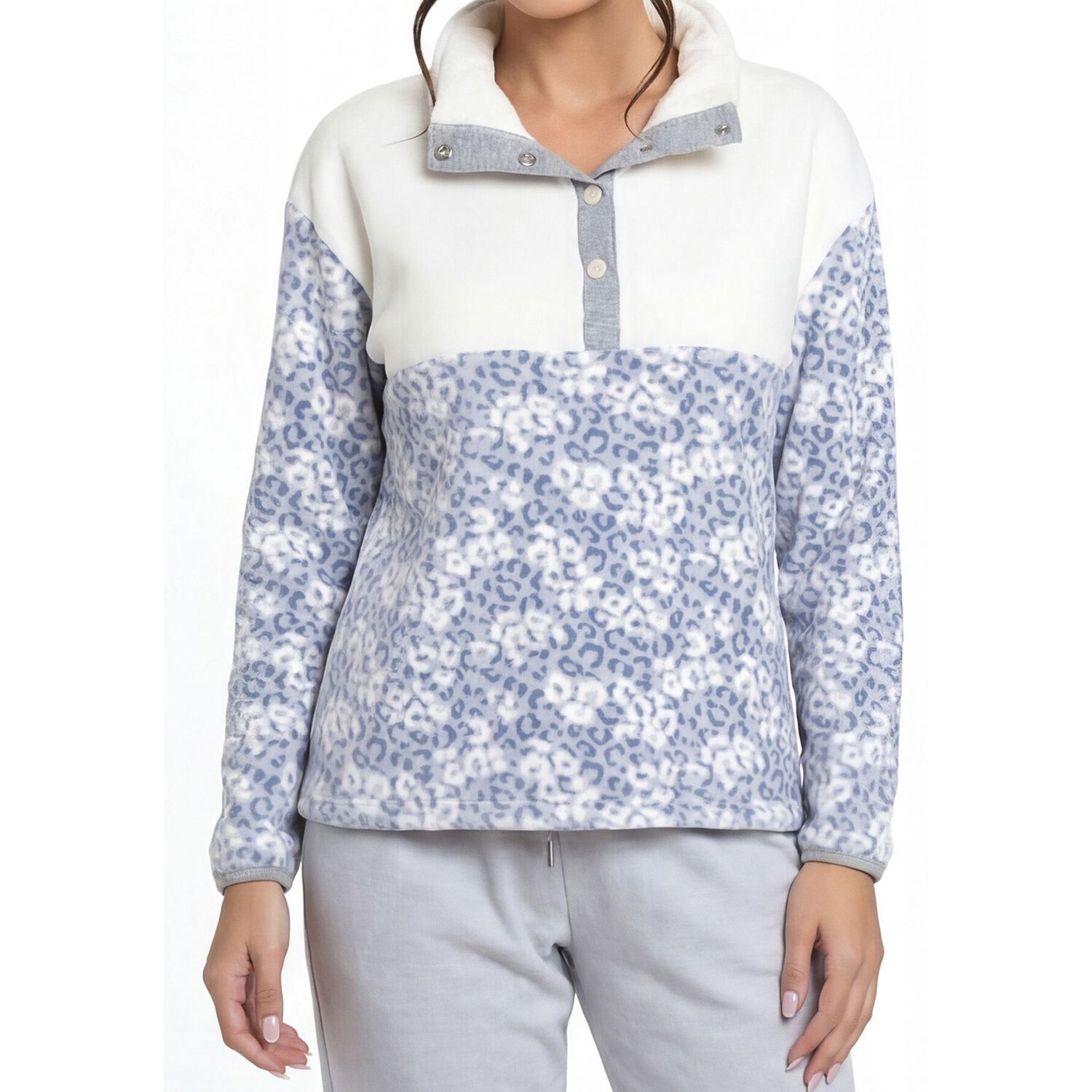 Pijama De Mujer Coral Fleece 60.1621m-azu image number 2.0