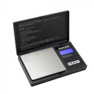 Pesa Gramera Digital Portatil 0.01 A 100 Gramos Negro C00107