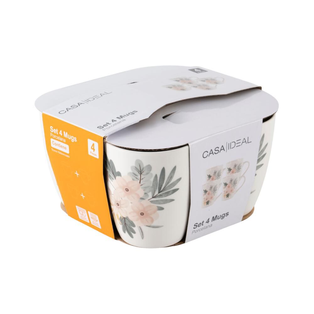 Juego De Tazas Casaideal Maya Mug / 4 Piezas / 4 Personas image number 3.0
