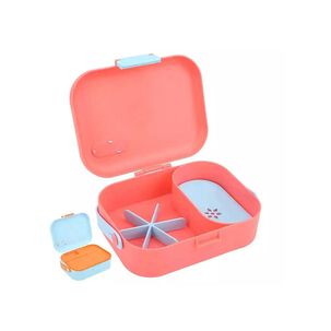 Plato Lonchera Comida Y Agua Portatil Perros Gatos Mascotas